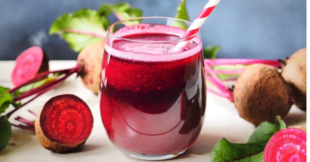 Rote-Bete-Saft mit natürlichen Pflanzenstoffen zur Unterstützung von Darmflora und Mikrobiom