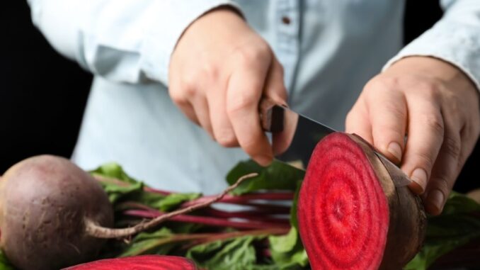 Frische Rote Bete, Wirkung auf Blutdruck