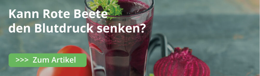 Kann Rote Beete den Bluckdruck senken?